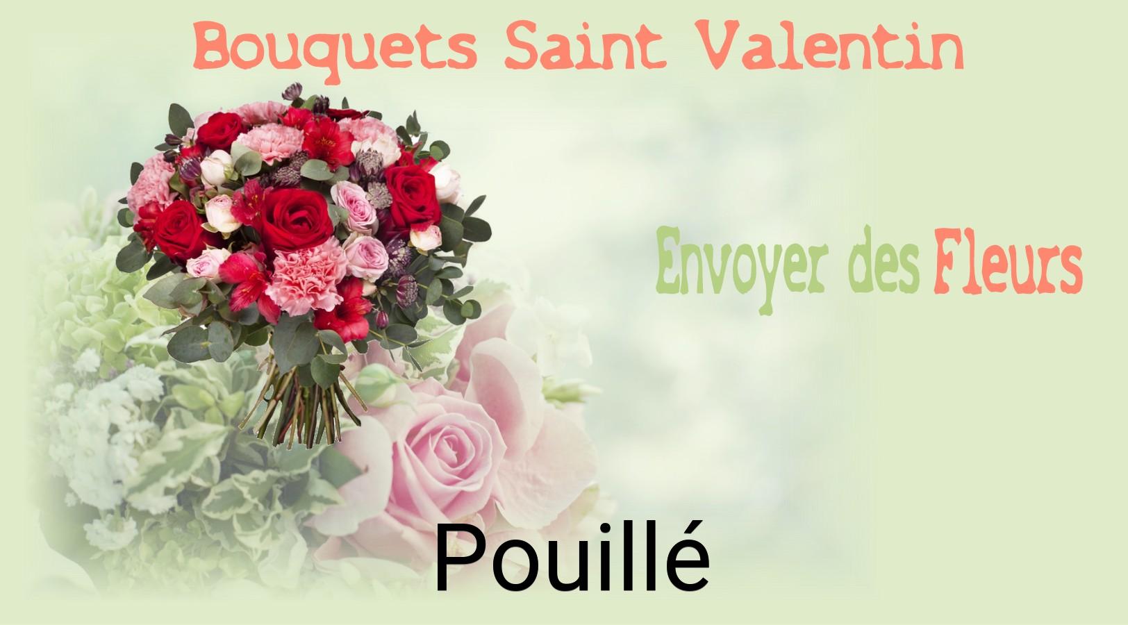 Roses de Saint-Valentin livrées à Pouillé